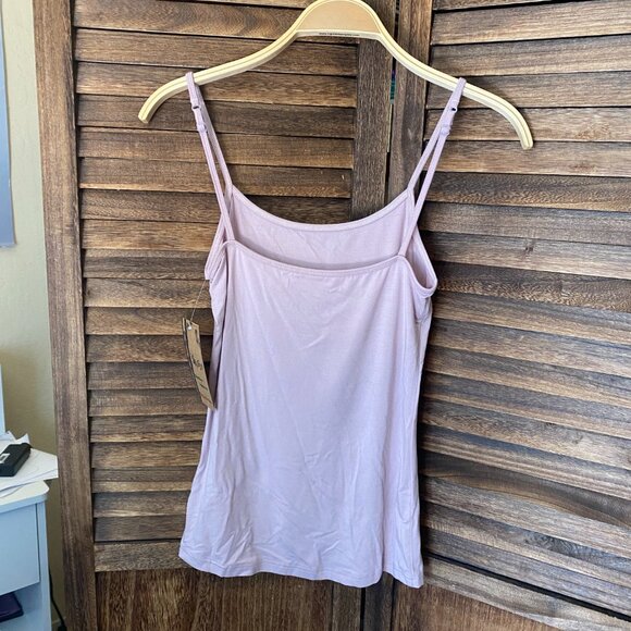 Wayi Classic Scoop Neck Snug Camisole Light Pink - Picture 2 of 3